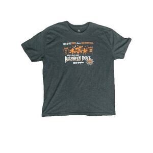 Disney 2019‎ Mickey's Halloween Party Gray T-Shirt Top Size XXL